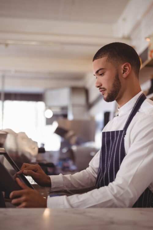 Caisse enregistreuse tactile pour restaurant avec logiciel en Lorraine et Alsace et partout en France Saint-Max 6